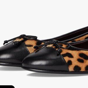 Tory Burch Cap-Toe Ballet - Size 8